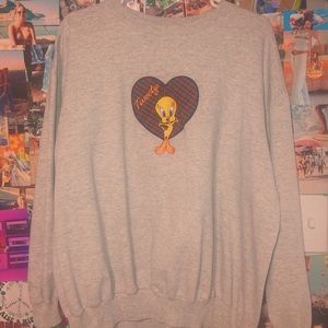 vintage tweety sweater